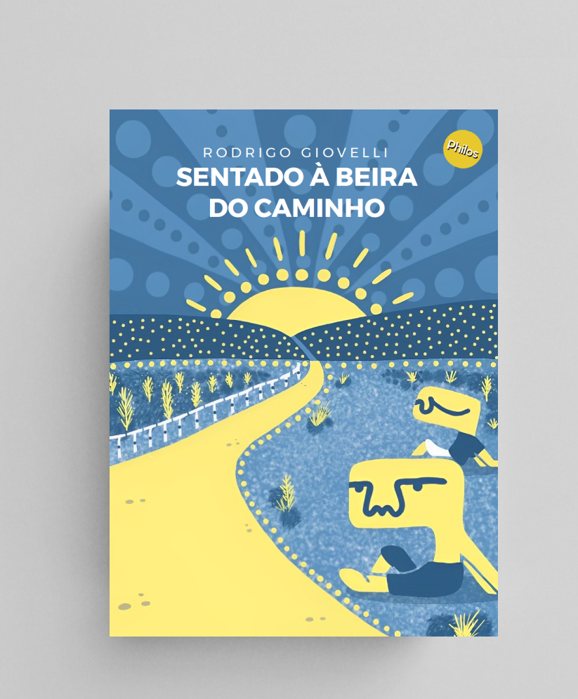 Sentado à beira do caminho